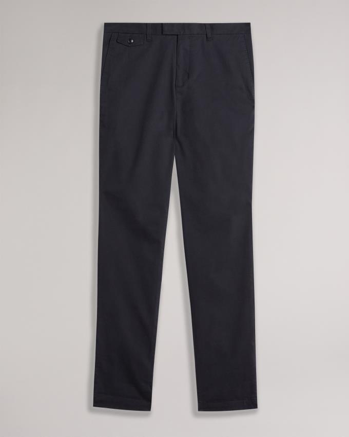 Pantalon Chino Ted Baker Slim Bleu Marine Homme | JTQ-12770136